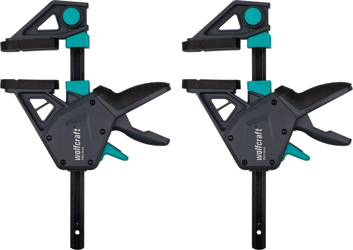 Wolfcraft - 2 pinces à colle pro max, 150 mm - 8665060