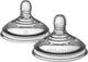 Tétines anti-coliques avancées Tommee Tippee - débit élevé 6 mois et plus - lot de 2