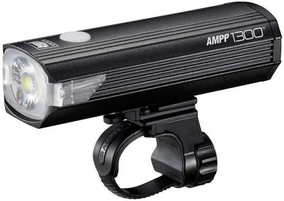Éclairage avant Cateye ampp1300 - lumens : 1300 - rechargeable par USB - technologie de lentille opticube - 5 modes d'éclairage - noir