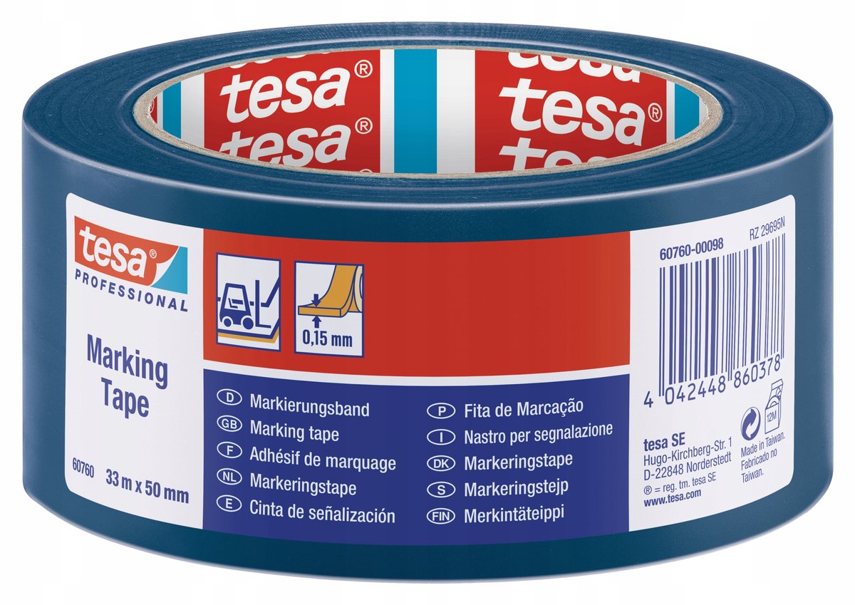 Ruban de marquage quantore Tesa Bleu professionnel