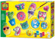 Ses Gieten et la peinture - des figures joyeuses