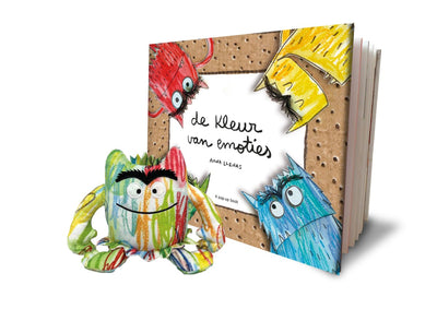 Clavis la couleur des émotions. livre + peluche
