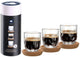 Verre à expresso Leonardo Gocce 60 ml avec dessous de verre - set 6