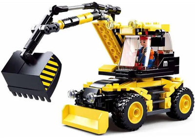 Pelle sur pneus de construction Sluban (m38-b0805)