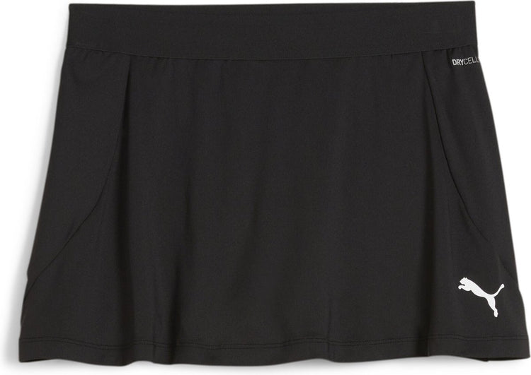 Jupe de sport femme Puma teamgoal jupe - noir-blanc