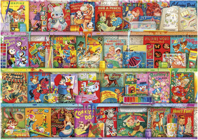 Puzzle Educa le coin funbook kitsch - puzzle 1500 pièces adultes.