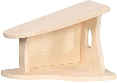 Jouets en bois Holztiger - ferme - crèche - 40x25x27,8cm - avec étoile de Noël - fait main