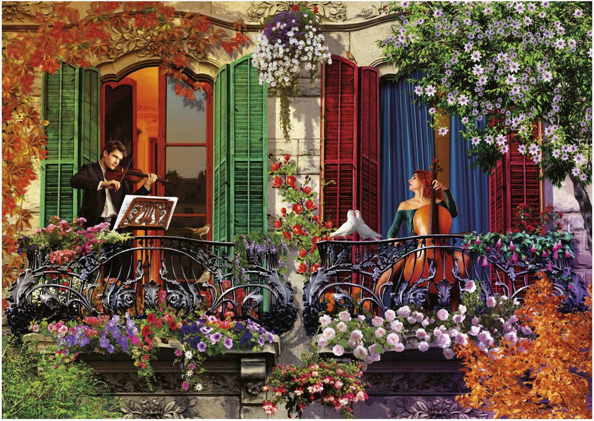 Educa puzzle sérénade - puzzle 1500 pièces pour adultes.