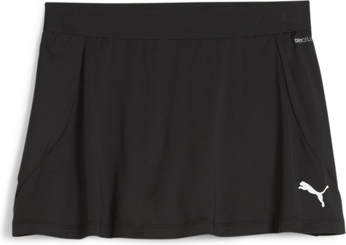 Jupe de sport femme Puma teamgoal jupe - noir-blanc