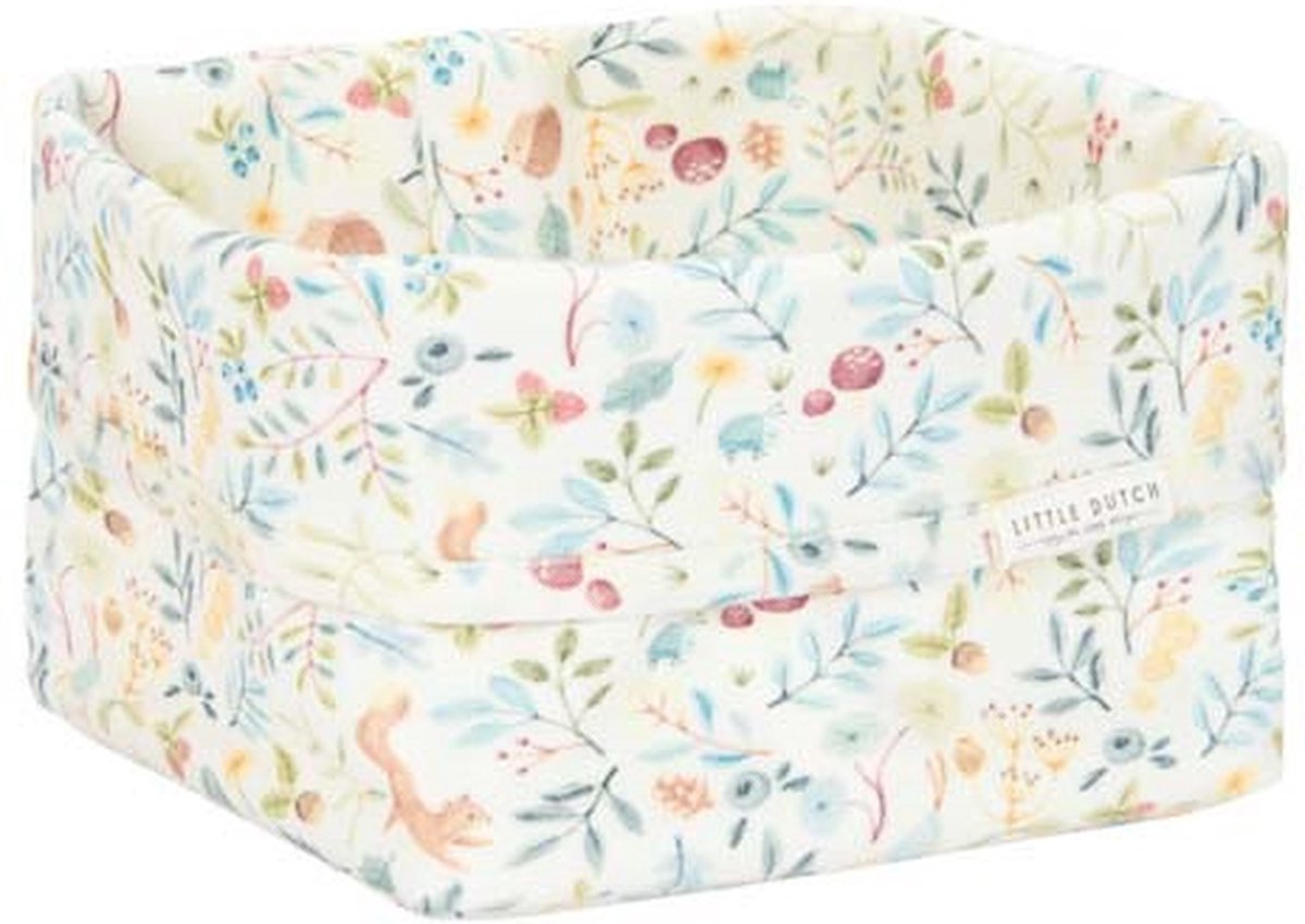 Petit panier à langer Little Dutch - multicolore - amis de la forêt - merveilles de la forêt