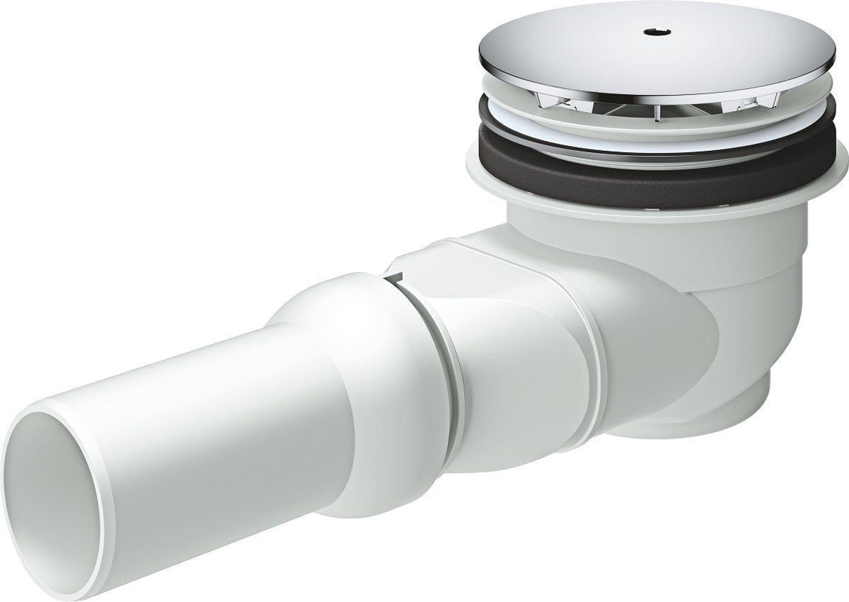 Garniture de vidage Grohe - pour receveur de douche universel - bec horizontal - diamètre 115 mm