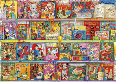 Puzzle Educa le coin funbook kitsch - puzzle 1500 pièces adultes.