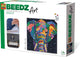 Ses creative - beedz art - fantaisie éléphant - 5000 perles thermocollantes avec plaques de base et feuilles thermocollantes - à partir de 12 ans