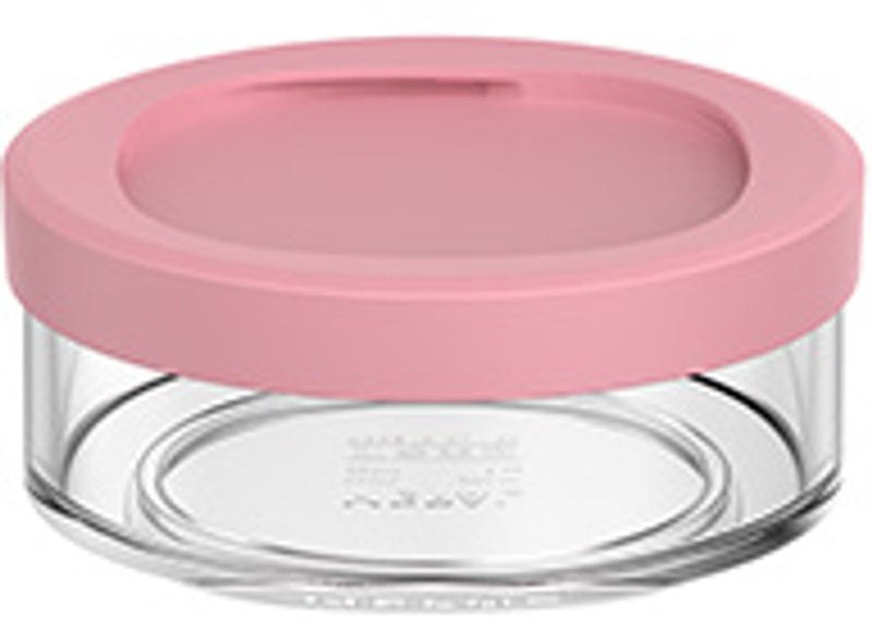 Mepal compartiment pour pot à lunch ellipse - 200 ml - compartiments supplémentaires pour pot à déjeuner 500 ml - tasse à yaourt et tasse à muesli à emporter - passe au lave-vaisselle - mauve vif