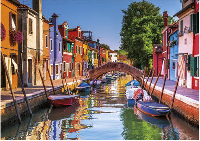 Puzzle Educa Burano Italie Puzzle adulte 3000 pièces.