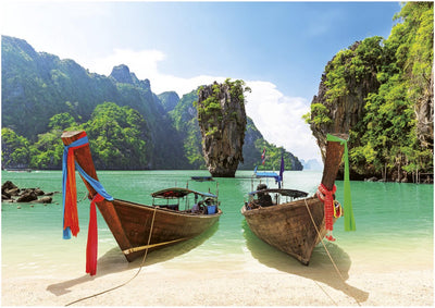 Puzzle Educa James Bond Island Thaïlande - 1000 pièces en carton.