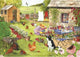 Puzzle House of Puzzles Grandma's Garden 500 pièces XL en carton.