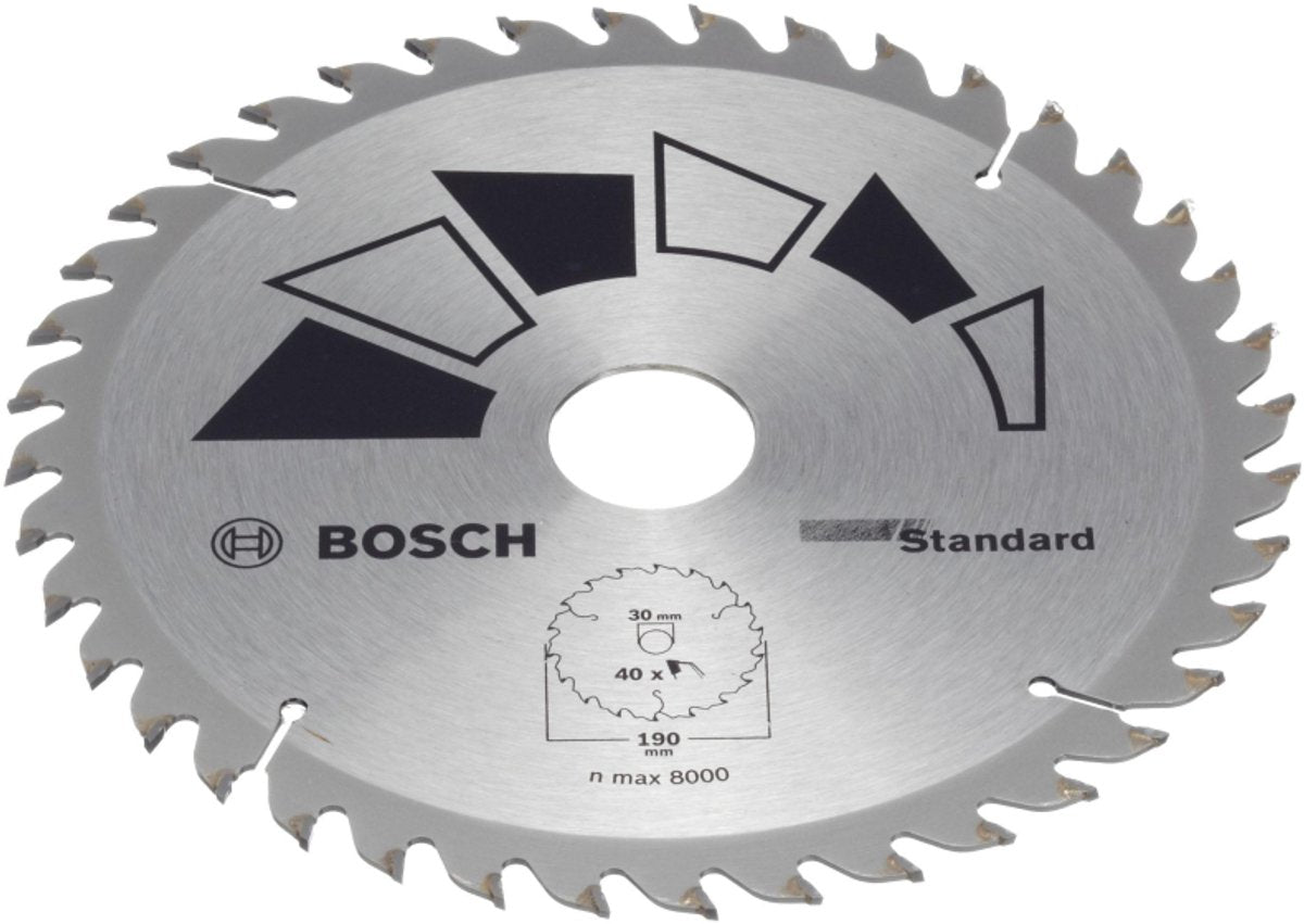 Lame de scie circulaire Bosch basic 190x2,2x30 24 - 40 dents