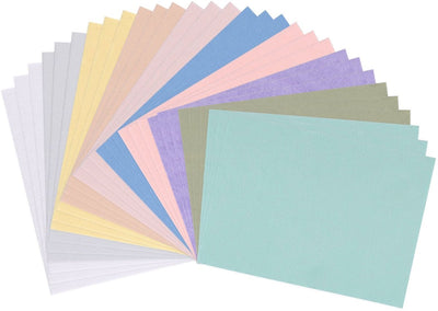 Feutre créatif Vaessen - a3 - 1 mm - 30 feuilles de feutre hobby - 10 couleurs pastel