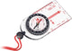 Boussole à plaque Suunto a-10 nh - pour randonneurs et éclaireurs - transparente