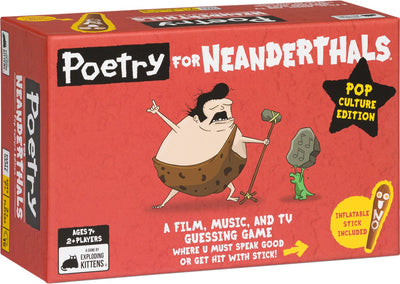 Exploding chatons poésie pour néandertaliens édition pop culture - jeu de société anglais - adapté aux grands groupes - à partir de 7 ans -