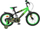 Vélo pour enfants Volare Strike - garçons - 16 pouces - noir vert - deux freins à main