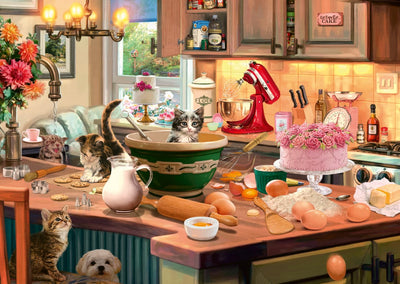 Puzzle Schmidt table de cuisine 1000 pièces puzzle adultes.