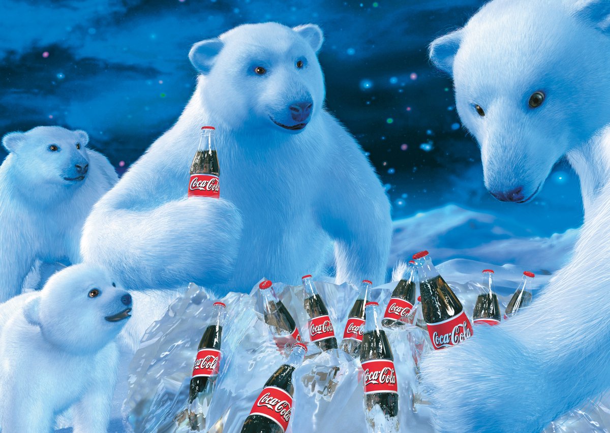 Puzzle Schmidt Coca Cola Ours polaires - 1000 pièces - Puzzle.