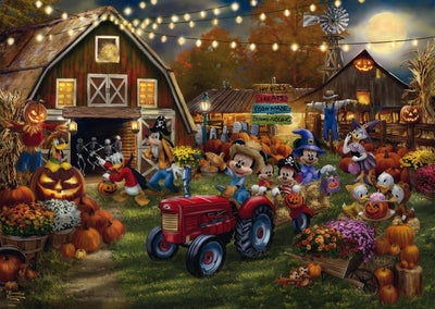 Puzzle Schmidt Puzzle Schmidt Puzzle Disney Mickey Minnie Pumpkin Festival 1000 pièces.