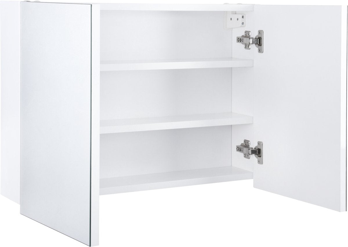 Armoire à miroir Differnz brida - 50 x 67,5 x 15 - blanc