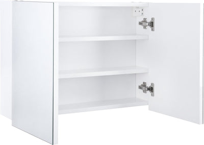 Armoire à miroir Differnz brida - 50 x 67,5 x 15 - blanc