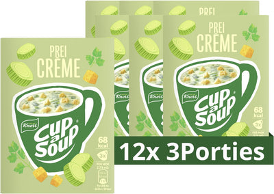Knorr cup a soupe - crème de poireaux - sans exhausteurs de goût, colorants et conservateurs - 36 portions