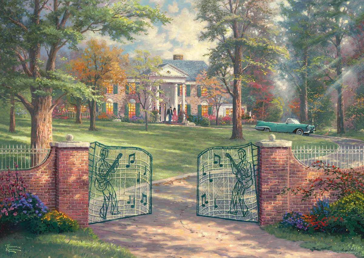 Puzzle Schmidt Graceland 50e anniversaire Puzzle de 1000 pièces.
