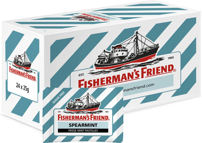 Menthe verte de l'ami du pêcheur sans sucre (24x 25gr)