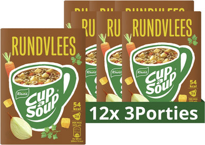 Knorr cup a soupe - boeuf - sans exhausteurs de goût, colorants et conservateurs - 36 portions