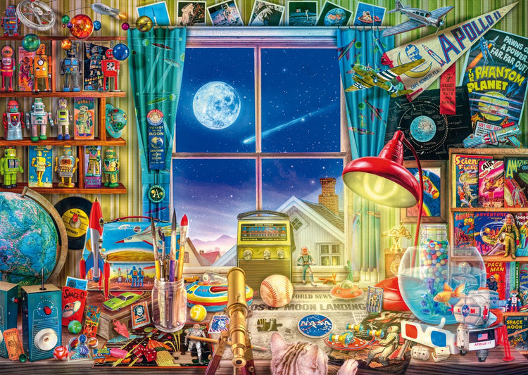 Schmidt - puzzle - vers la lune - 1000 pièces - adultes - à partir de 12 ans