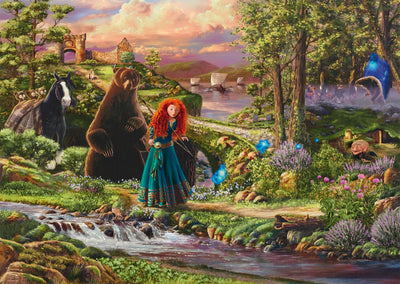 Puzzle Schmidt Disney Brave Merida 1000 pièces film de dessin animé.