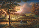 Schmidt - puzzle - soleil d'or sur champs mûrs - Terry Redlin - 1000 pièces - adultes - à partir de 12 ans