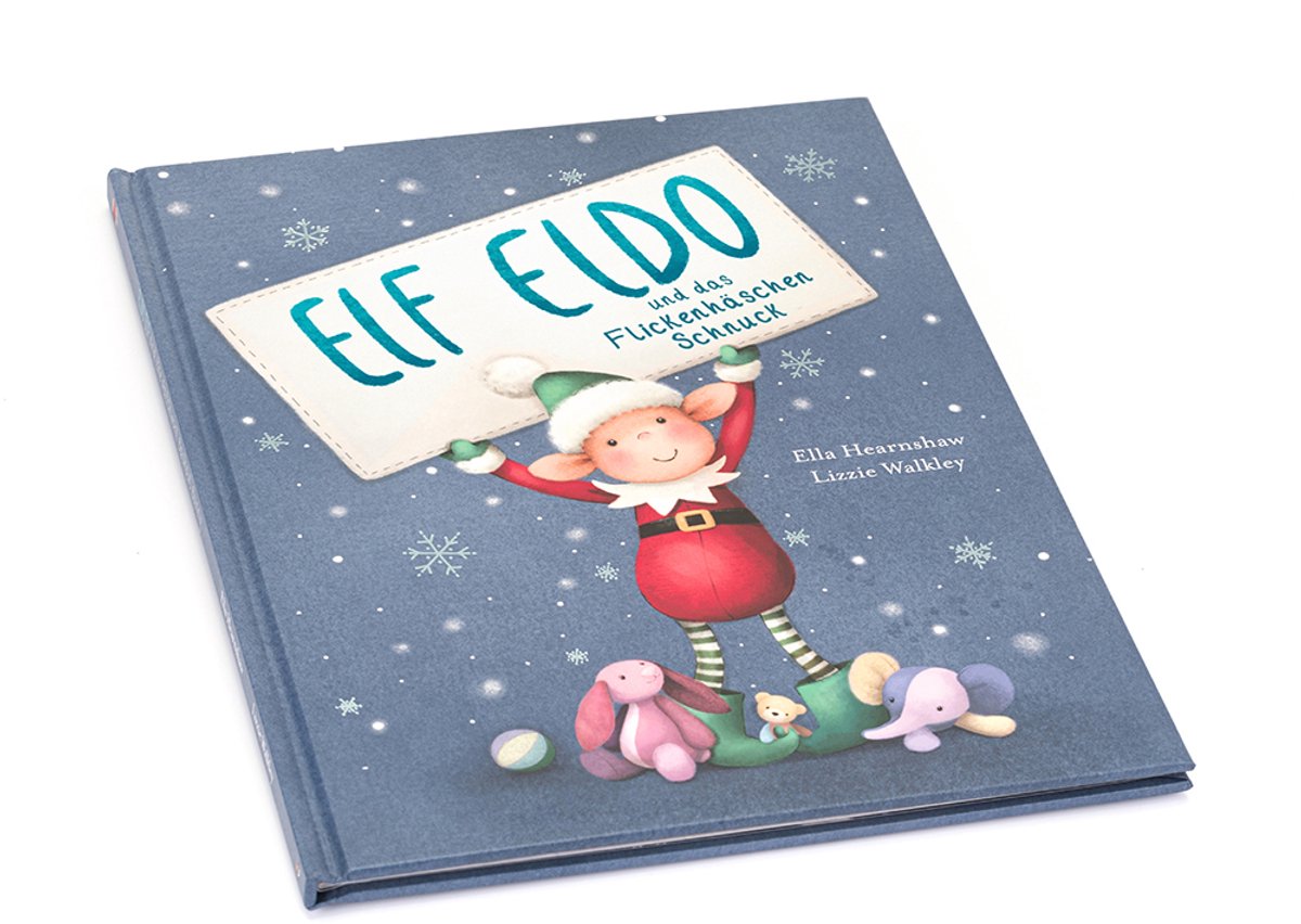 Livre pour enfants Jellycat, Eldo Eldo et l'aventure Fckenhazen Schnuck.
