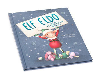 Livre pour enfants Jellycat, Eldo Eldo et l'aventure Fckenhazen Schnuck.