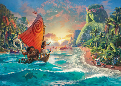 Schmidt Disney puzzle Vaiana Moana 1000 pièces jouets de film.