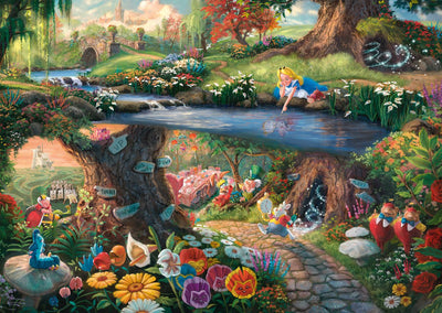 Puzzle Schmidt Puzzle Disney - Alice au pays des merveilles 1000 pièces