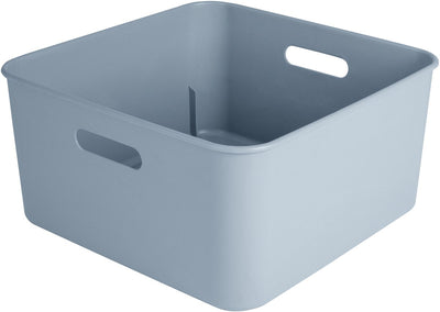 Sunware sigma home boîte cube 12,5l - 31,3x31,3x15,7 cm - bleu