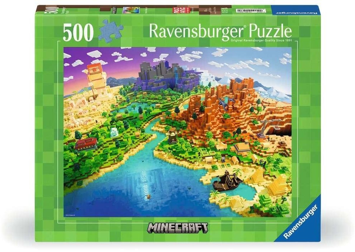 Ravensburger puzzle minecraft - 500 pcs.