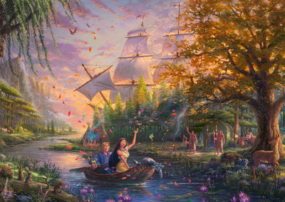 Puzzle Schmidt Disney Pocahontas 1000 pièces en carton.