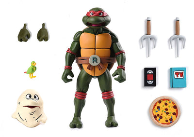 Figurine Neca Teenage Mutant Ninja Turtles (cartoon) Ultimate Raphael VHS 18 cm