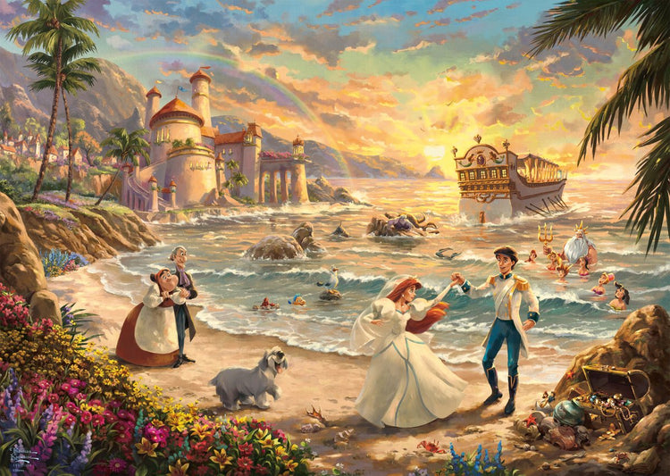 Schmidt Disney puzzle la petite sirène 1000 pièces - puzzle.