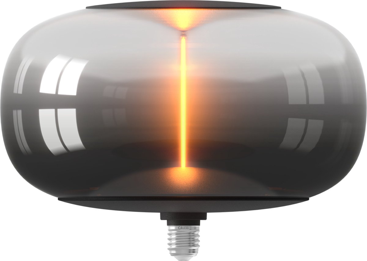 Lampe LED Calex magnéto beo asarna - source lumineuse à filament magnétique - titane - e27 - 4w - dimmable