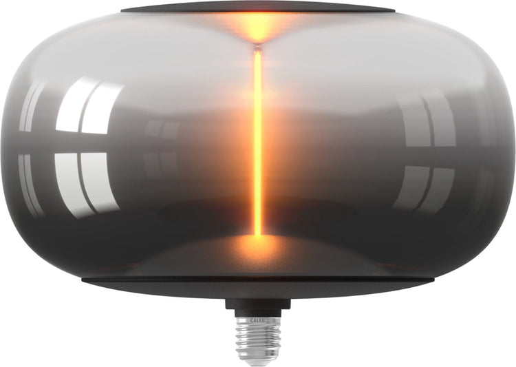 Lampe LED Calex magnéto beo asarna - source lumineuse à filament magnétique - titane - e27 - 4w - dimmable
