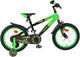 Vélo enfant Volare strike - garçons - 16 pouces - noir vert